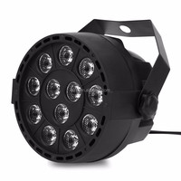 Nuevo Producto: Mini Lámpara LED Plana, 12 LED RGBW, 8 Canales DMX512, Luz de Escenario LED