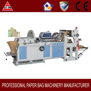 De alta velocidade máquina de fazer saco de papel/saco de papel automático que faz a máquina/SOS máquina de saco de papel