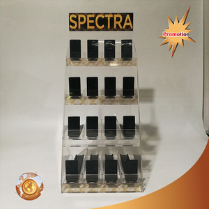 Vitrine de maquillage murale en acrylique transparent, support de rangement de vernis à ongles, étagère de Table à 6 niveaux - Product Image 2