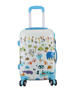 <span class=keywords><strong>Polycarbonate</strong></span> PC matériel impression conception bagages rétractable en <span class=keywords><strong>aluminium</strong></span> chariot système fermeture éclair bagages unisexe voyage <span class=keywords><strong>valise</strong></span> - Product Image 1