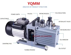 Vacuum Pump Price High Quality Rotary Vane Vacuum Pump Air Vacuum Pump TRP-24 With Dual Stage