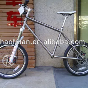 उच्च गुणवत्ता टाइटेनियम कस्टम-मेड के साथ BMX बाइक फ्रेम पहाड़ बाइक फ्रेम