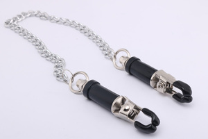 <span class=keywords><strong>Sex</strong></span>-Brustklemmen aus Edelstahl mit Metallkette, Nippel-Vibrationsklemmen, <span class=keywords><strong>Sex</strong></span>-Sklaven-Spielzeug zur Stimulation - Product Image 5