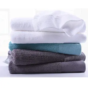 High quality Quick dry premium hotel towel bathcloth 70 x140 50x100 towel bath cotton 100% 650gsm bath towel