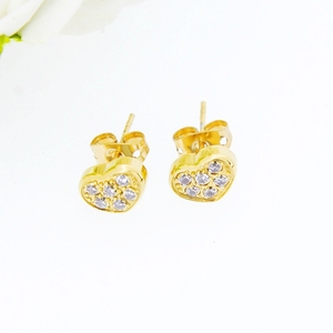2025 nuovo arrivo moda cuore argento 24k placcato oro nuovo modello di zircone <span class=keywords><strong>con</strong></span> magnete Gauss 2000 38 gioielli regalo - Product Image 1