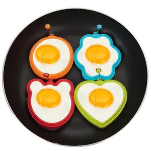 Yongli Cooking Rings Stunning Breakfasts Silicone Egg Ring Mold