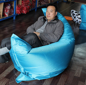 <span class=keywords><strong>Canapé</strong></span> pouf XXL d'extérieur au design asiatique traditionnel, <span class=keywords><strong>2</strong></span> <span class=keywords><strong>places</strong></span>, housse amovible réglable, tissu Oxford imperméable anti-UV - Product Image 3