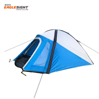 Tente gonflable de camping pour 4 hommes, dôme, à air