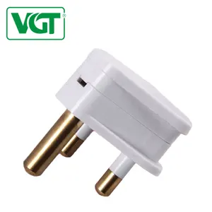 VGT Durable 15A British Standard Power Plug Socket Plug Outdoor