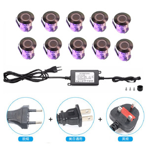 Mini <span class=keywords><strong>piscine</strong></span> extérieure en acier inoxydable 304, 1W3W, IP68, étoile de pont, step pave, mur encastré, sport, lumières led au sol - Product Image 5