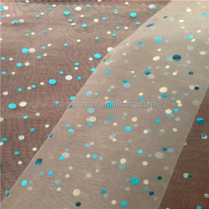 2019 latest design 페르시 polka 점 튈 organza <span class=keywords><strong>fabric</strong></span> - Product Image 4