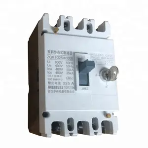 Disjuntor do caso do molde 3p 400a com interruptor de chave, alta capacidade de disjunção mccb magnético