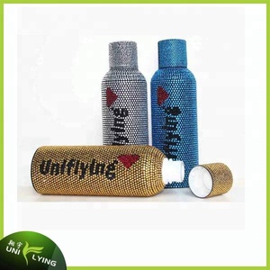 Autocollant en verre brillant à la mode sur bouteille de <span class=keywords><strong>vin</strong></span> Transfert de strass thermocollant - Product Image 5