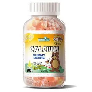 180 미리그램 할랄 인증 젤라틴 칼슘 거미 사탕 곰