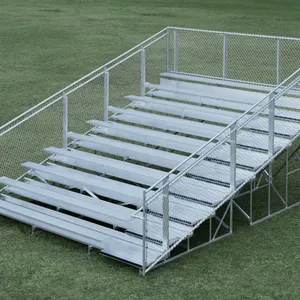 Deportes al aire libre estructura de acero blanqueador pit grandstand - Product Image 1