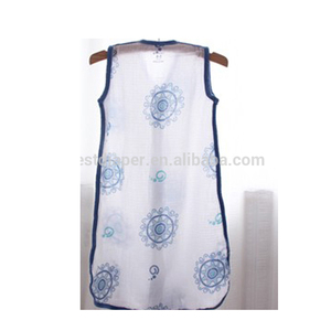 HF007 100% organic cotton baby muslin sleeping bag sleeping bags - Product Image 1
