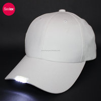 SEDEX 4-Cap Pilastro Fabbrica Costruito 6 Pannelli Berretto da Baseball Con Luci A Led