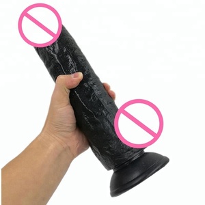 Súper fuerte del pene grande Dick caballo negro Cock Dildo pene - Product Image 2