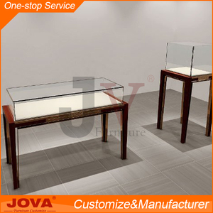 Vitrinas <span class=keywords><strong>para</strong></span> Joyería Usadas Hechas a Medida, Moderno <span class=keywords><strong>Mueble</strong></span> de Exhibición de Joyería <span class=keywords><strong>con</strong></span> <span class=keywords><strong>Espejo</strong></span> de Madera, Diseño de Muebles de Exhibición de Joyería de Vidrio - Product Image 1