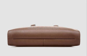 Seabag กระเป๋าคอมพิวเตอร์แล็ปท็อปคนส่งเอกสารขนาด14นิ้ว,กระเป๋าหนังแท้แฟชั่นสำหรับผู้ชายกระเป๋าถือใส่คอมพิวเตอร์ - Product Image 5