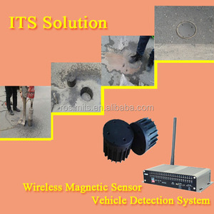 Sensor de detecção de veículos com magnetômetro de estrada, <span class=keywords><strong>detector</strong></span> de circuito sem fio para semáforo adaptativo - Product Image 4