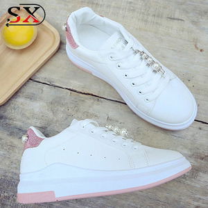 Donne di alta Qualità del Commercio All'ingrosso Ragazze Bianche Nuove <span class=keywords><strong>Scarpe</strong></span> Casual 2018 - Product Image 5