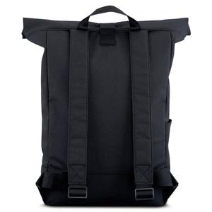 Customized 15.6 Inch Unisex Roll Top Laptop <strong>Backpack</strong> Anti Theft <strong>Work</strong> Rucksack Zipper Closure Waterproof Polyester for Men <strong>Women</strong> - Product Image 2