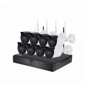 KIT CCTV Sistema De Câmera De Segurança Sem Fio Xmeye 1080P Kit Câmera WIFI Nvr 8 Canais 3MP - Product Image 2