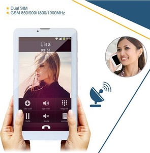 Android 4.4 tableta del teléfono 7 pulgadas tableta táctil con tarjeta sim <span class=keywords><strong>A33</strong></span> quad core, 512 MB / 8 <span class=keywords><strong>GB</strong></span> - Product Image 4