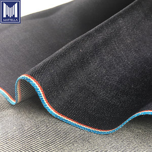 ZL246-3 stock all'ingrosso leggero 11oz twill slub indaco blu 100% cotone grezzo giapponese cimosa donna uomo denim <span class=keywords><strong>jeans</strong></span> <span class=keywords><strong>tessuto</strong></span> - Product Image 4