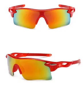 2022 Fashion outdoor custom sunglasses Wholesale colorful style sport sunglasses