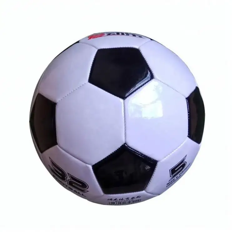 Customized perfect logo printed pu football soccer ball