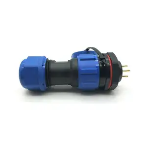 IP68 3 pin AC Industry aviation waterproof power connector