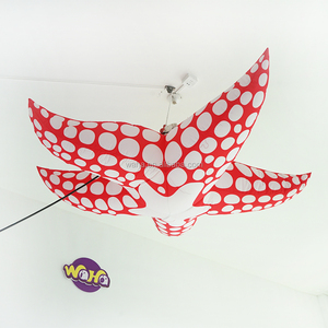 Gonfiabile mermaid stage quadrato display gonfiabile del fumetto della mascotte OEM