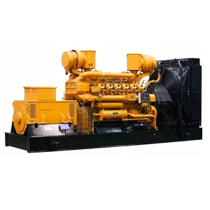 Màu Xanh Lá Cây Điện 500kw Khí Đốt Tự Nhiên Máy Phát Điện