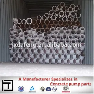 Schwing concrete pump spare parts DN125 3M seamless pipeline