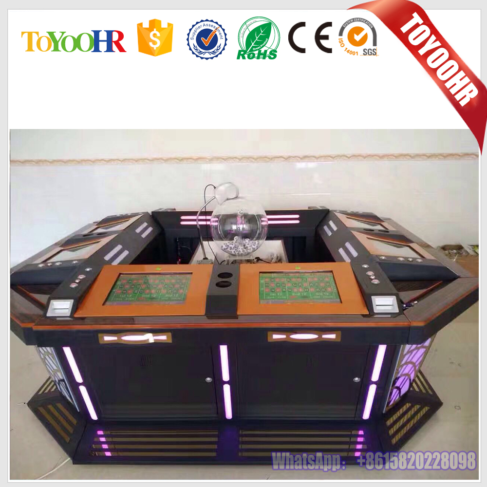 17 дюймов сенсорный экран ЖК-дисплей машины таблицы рулетки казино слот игровой автомат