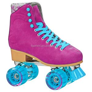 <span class=keywords><strong>Papa</strong></span> color gamuza estilo de patines Quad alta calidad para niñas profesional patines patinaje. - Product Image 5