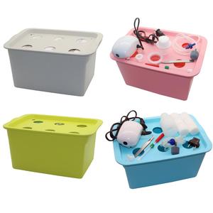 Boîte hydroponique 220V/110V pour la culture à domicile sans terre, 6 trous, pépinière, boîte de culture pour <span class=keywords><strong>semis</strong></span>, 4 couleurs - Product Image 1