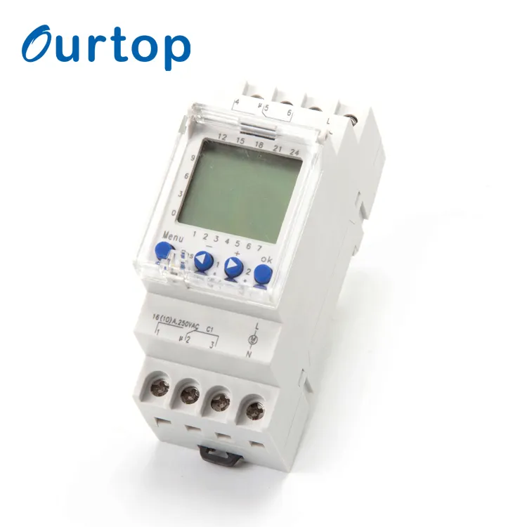 OURTOP Chinese Trading Company Multi-Function Digital Timer Computer Controlled Weekly Time Switch