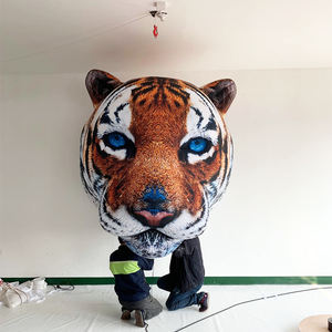 Testa di Tigre Gonfiabile Gigante Realistica, Mascotte Gonfiabile per Attività Commerciali, Esposizioni, Carnevale, Parate e Piazze - Product Image 2