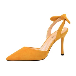 yellow high heels canada