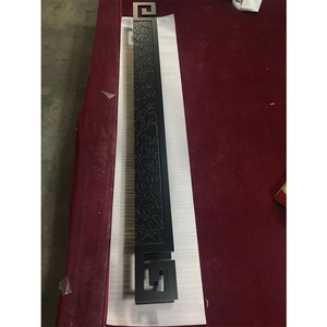 Tay nắm cửa nhôm màu đen 1200mm với độ dày 12mm và bảo hành 4 năm cho khách sạn sử dụng - Product Image 3