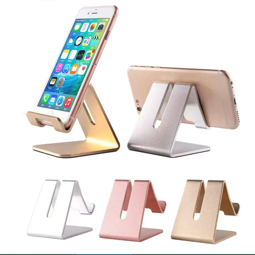 Multi-functional Metal Aluminum Fold Panel Mobile Phone Stand Holder for Tablet PAD