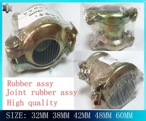 공동 assy 굴삭기 고무 고무 assy 굴삭기 예비 부품 32mm 38mm 42mm 48mm 60mm 고무 assy