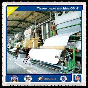 Guangmao marca 1092 mm 1 - <span class=keywords><strong>2</strong></span> ton por día pequeña industria tejido / papel higiénico de papel que hace la máquina - Product Image 4