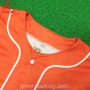 oem custom sublimated baseball uniformシャツブルージェイズチームbaseball jersey - Product Image 5