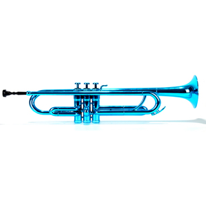 <span class=keywords><strong>Trompeta</strong></span> de Color azul de gran calidad de la fábrica - Product Image 1