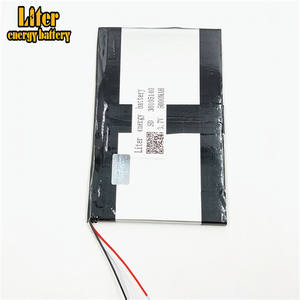 Three lines 30105140 rechargeable 5000 mAh lithium polymer battery <span class=keywords><strong>3</strong></span>,7 V single LiPo cell - Product Image 1