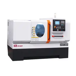 Điều Khiển Số Mới CK6136H CNC Lathe Giá Máy